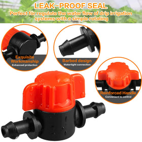 Gardrip easy installation image emphasizes quick setup and leak-proof performance.