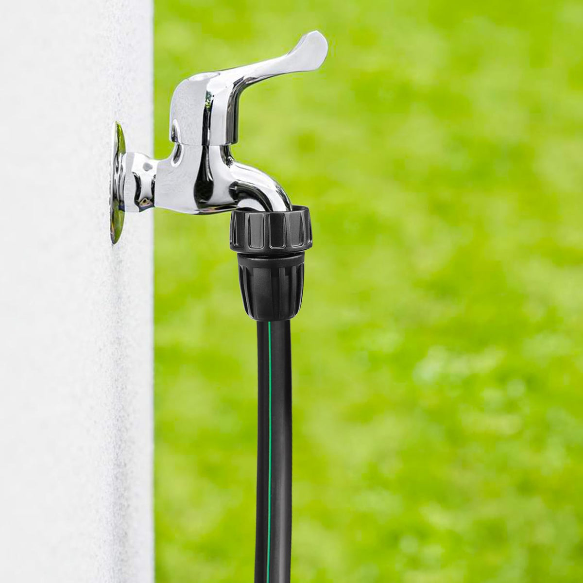 Gardrip included gasket ensures a water-tight seal under pressure.