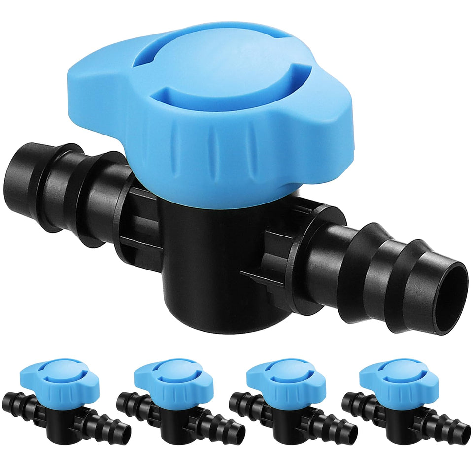 Gardrip half-inch valve pack front for easy irrigation setup and quick system start