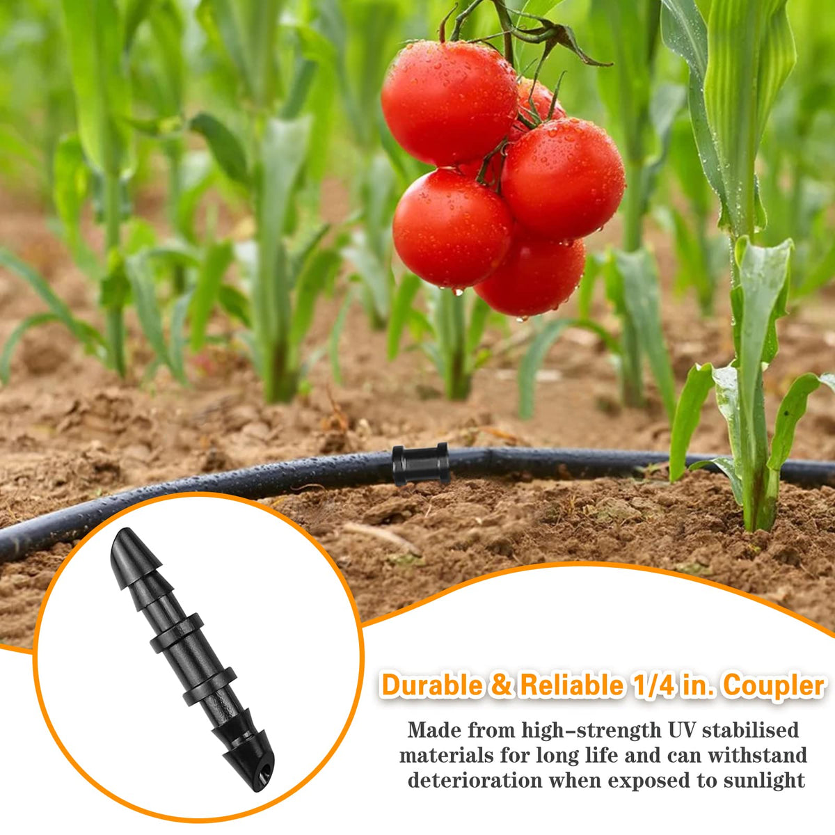 Gardrip heat-assisted insertion helps tubing fit securely when needed.