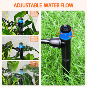 Gardrip self-tapping barbed inlet ensures leak-proof tubing connection