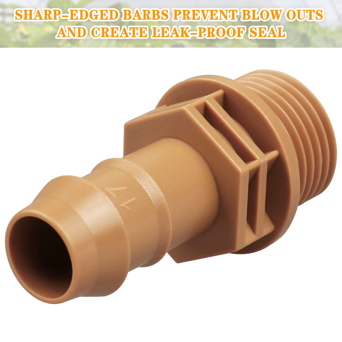Gardrip water-tight seal design helps prevent leaks.