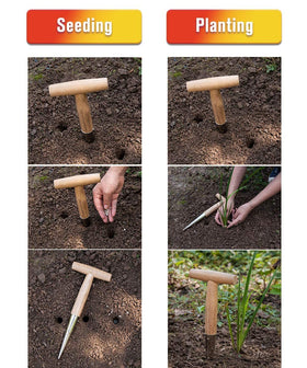 Gardtech dibber lightweight construction enables easy planting