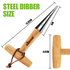 Gardtech dibber sturdy build for long-term garden tasks