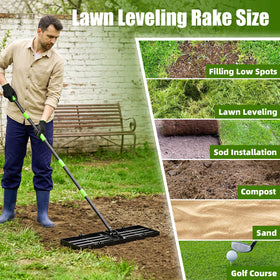Gardtech lawn leveling tool installs quickly for fast setup