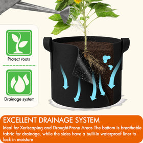 Gardzen hot climate bag ideal for patios and balconies