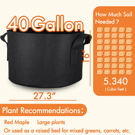 Gardzen grow bag is reusable and washable for multiple seasons.