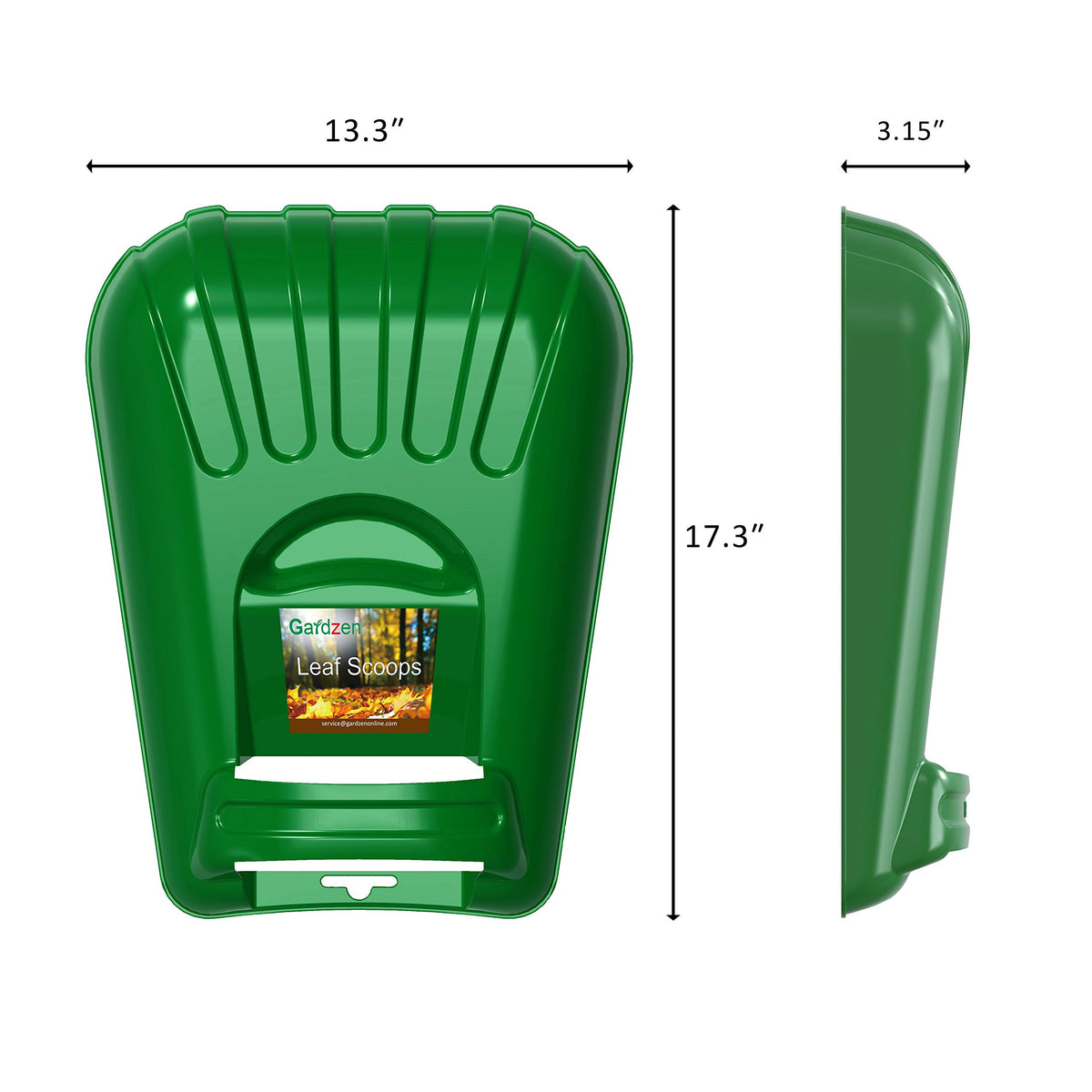 Gardzen 72-gallon yard waste bag for sturdy debris collection