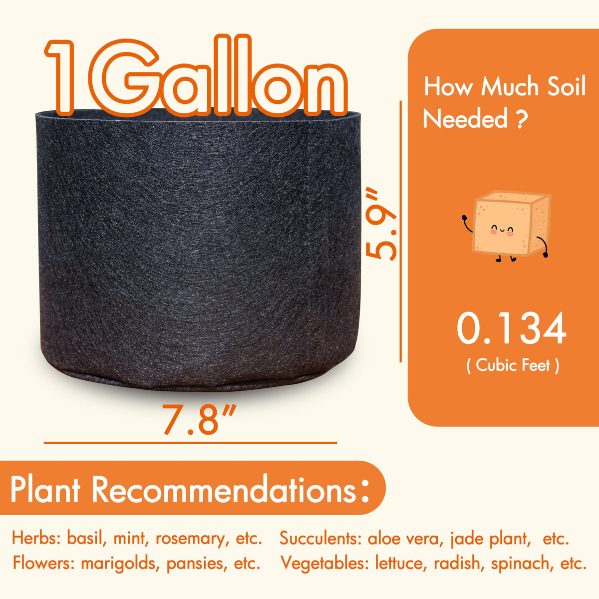 Gardzen aeration fabric pot promotes healthy root airflow for faster growth.