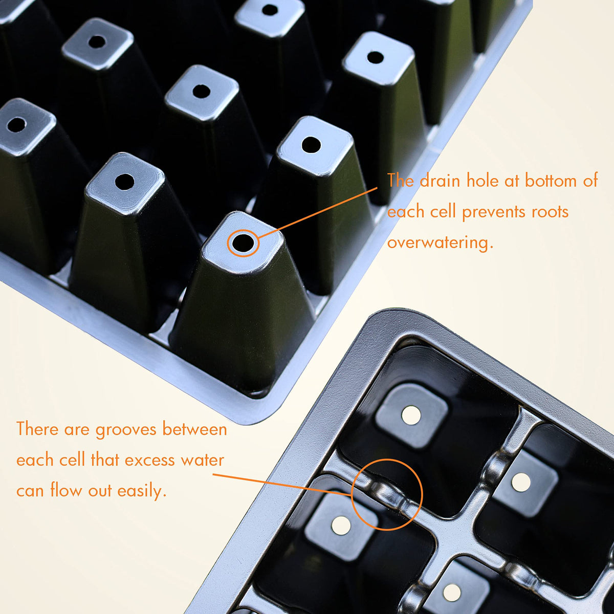 Gardzen base tray collects excess water to keep spaces tidy
