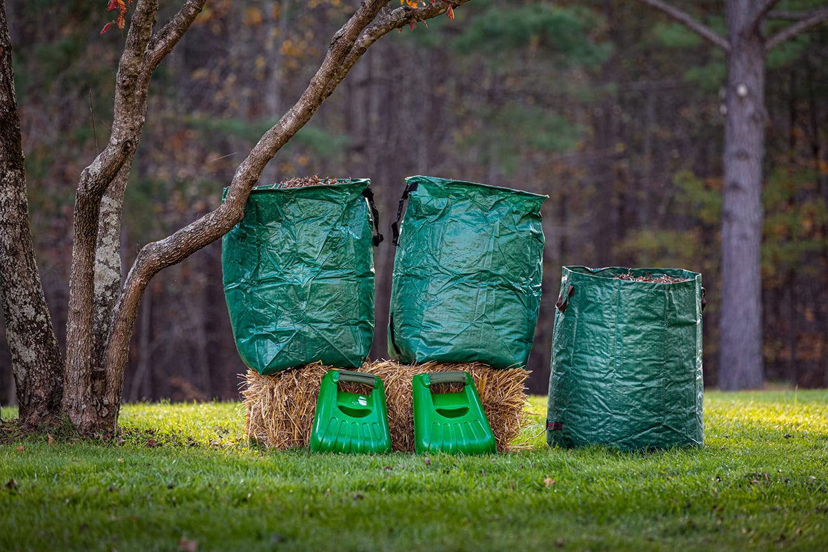 Gardzen complete set with leaf rakes, bag, gloves and padding