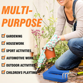 Gardzen six-pack kneeling cushions ideal for garden projects