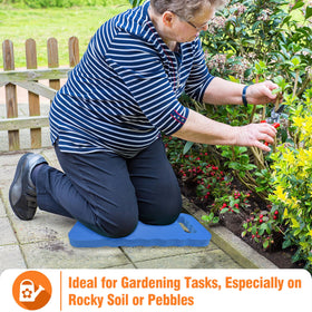 Gardzen kneeling pad stored by hanging for easy storage