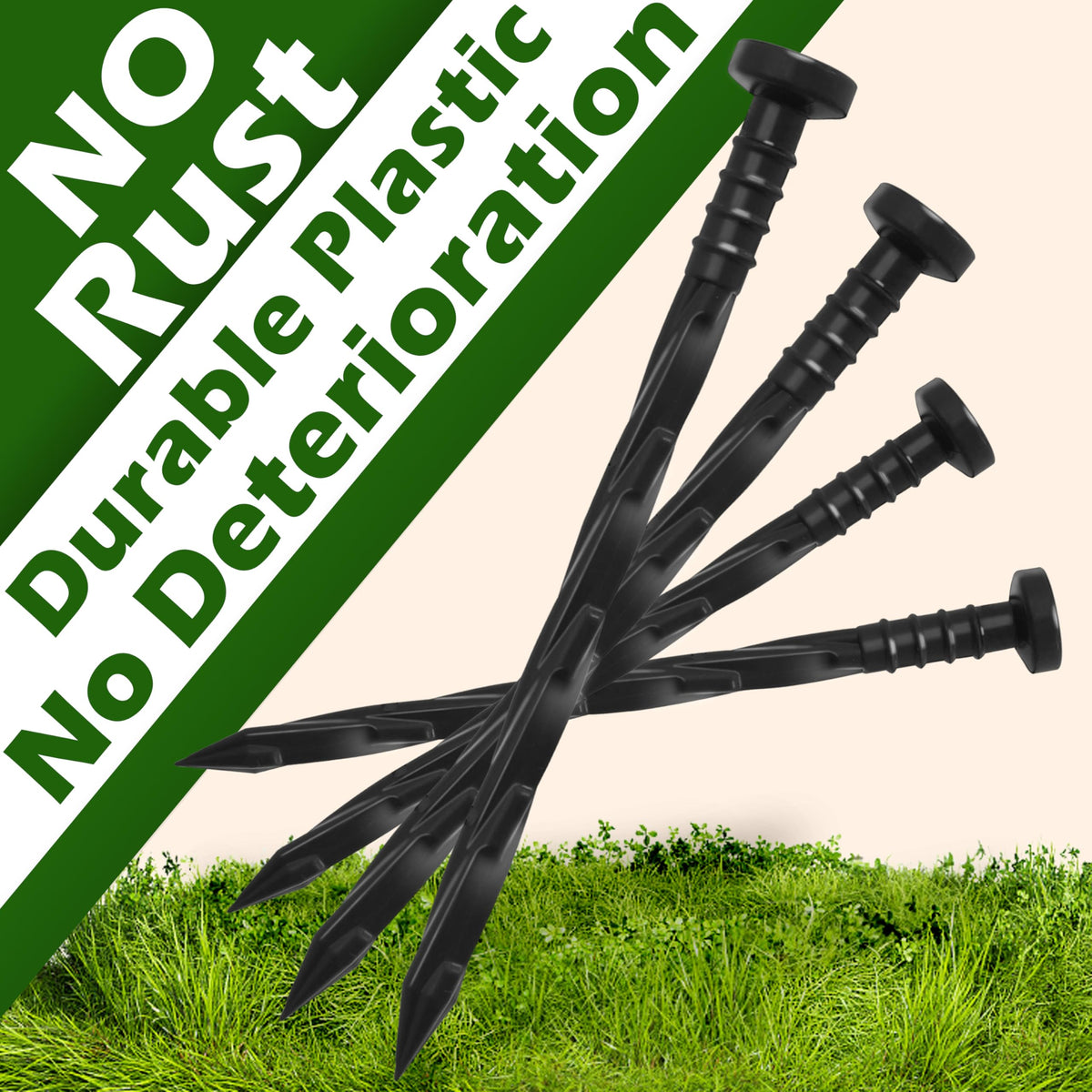 Gardzen ground-stakes for paver edging deliver durable hold and quick placement.