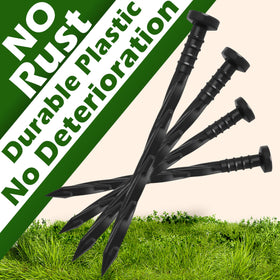 Gardzen ground-stakes for paver edging deliver durable hold and quick placement.
