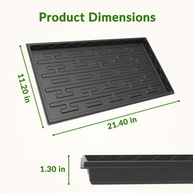 Gardzen growing trays dibber and widger included for efficient planting tasks