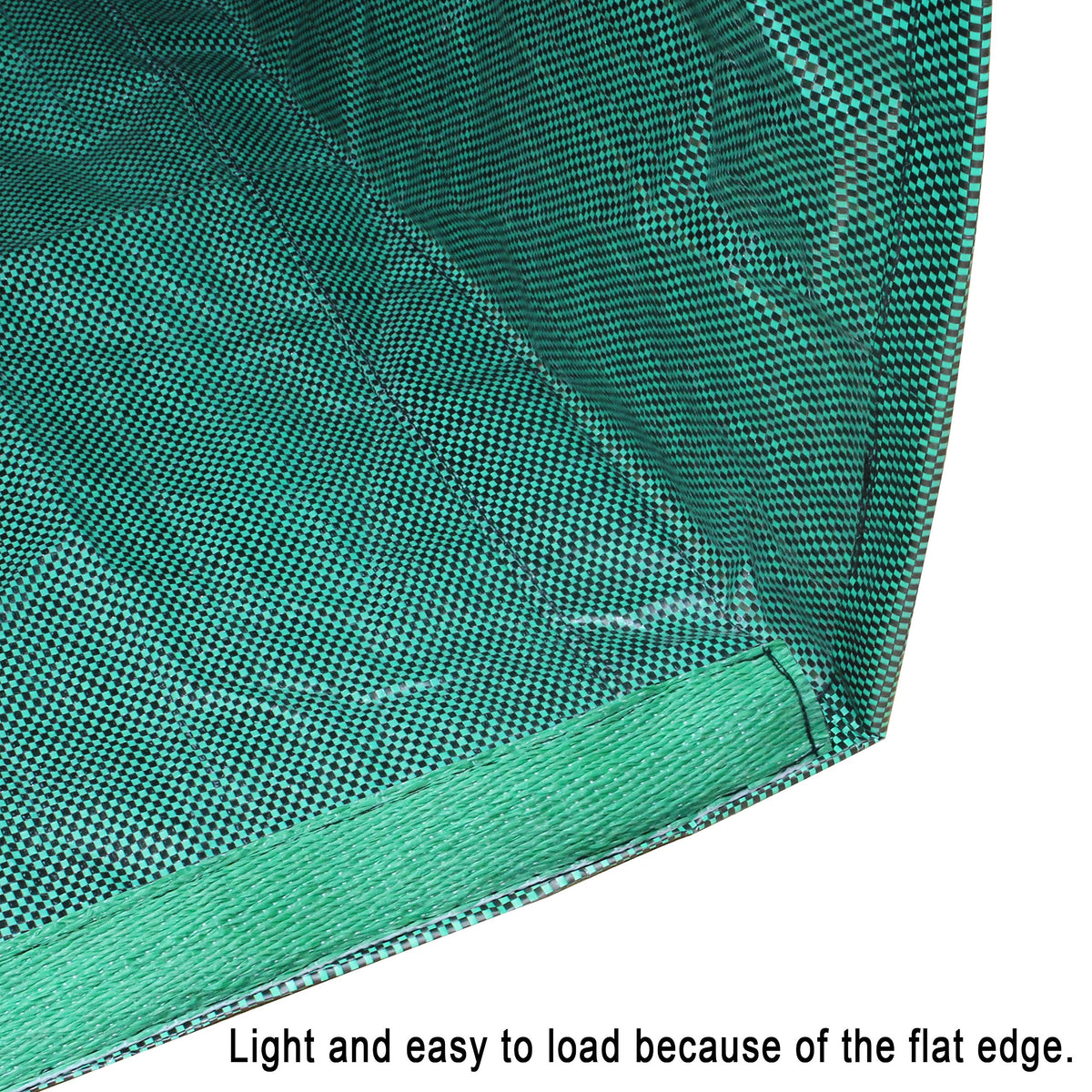 Close-up of Gardzen heavy-duty polypropylene fabric with water-repellent coating.
