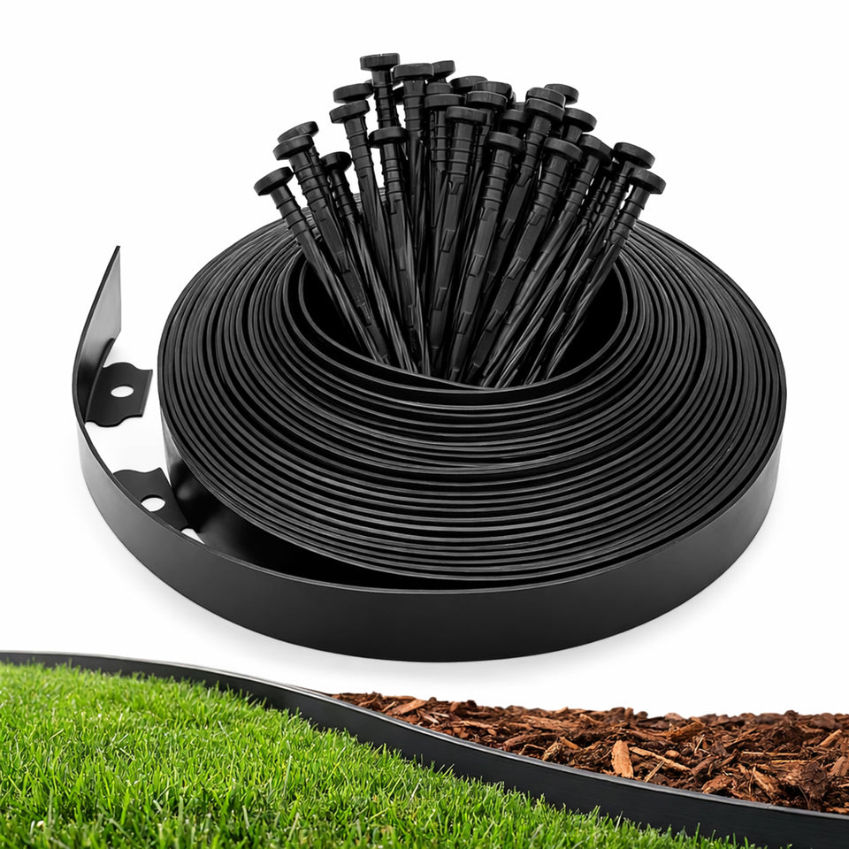 Gardzen landscape edging defines garden beds with clean, durable borders.