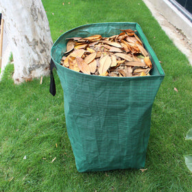 Gardzen leaf bag with gloves included for quick yard cleanup.