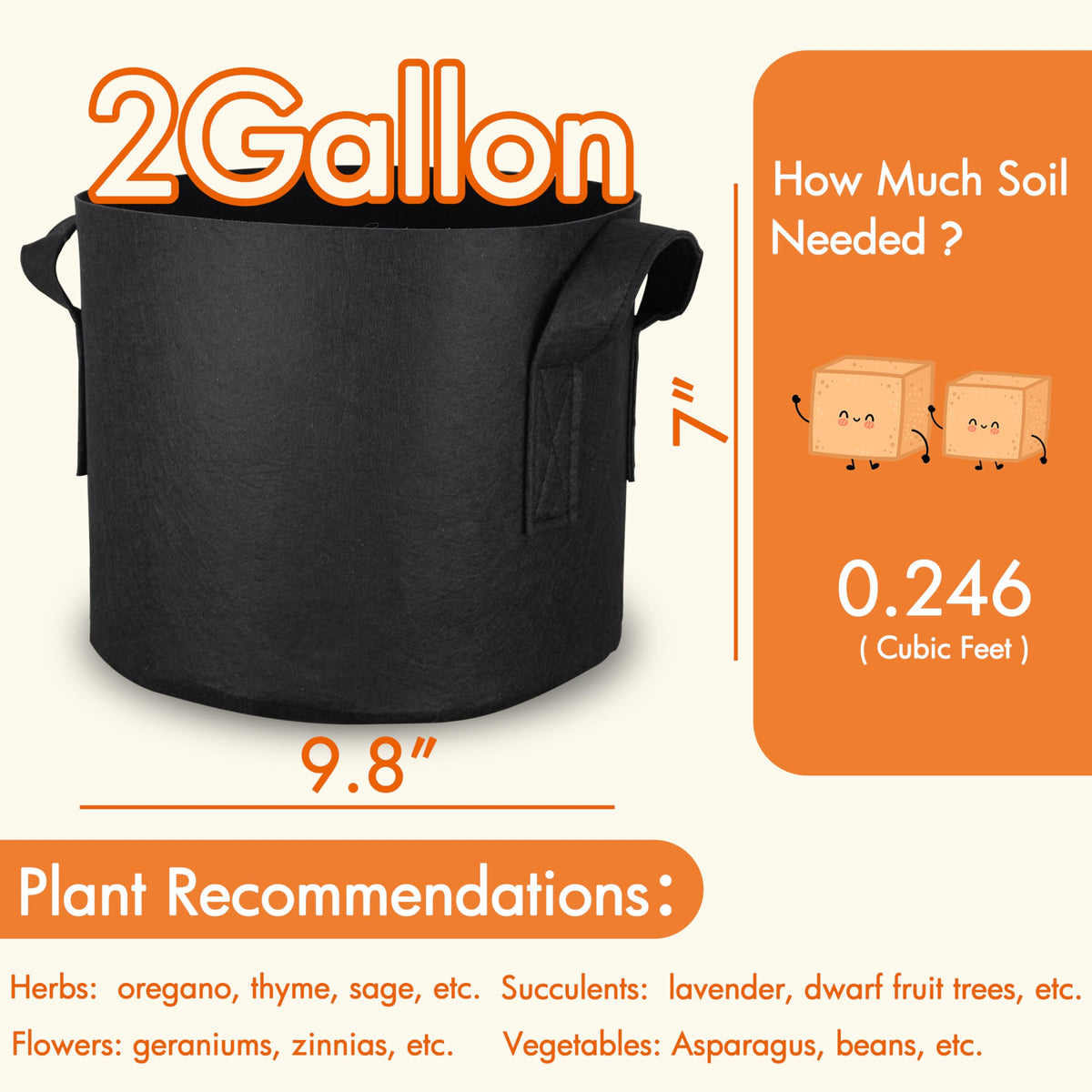 Gardzen movable grow bags for flexible outdoor spaces
