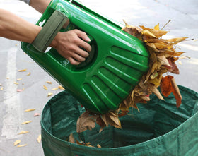 Gardzen multi-use yard debris cleanup for leaves, grass and trash