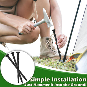 Gardzen no-dig installation spikes simplify securing edging without digging.