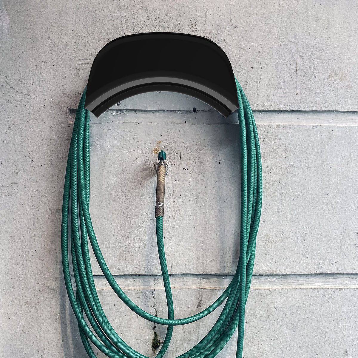 Gardzen outdoor hose organizer is compact and weather-resistant for any wall.