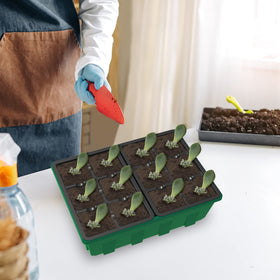 Gardzen 10-set propagator kit supports starting flowers, vegetables, and herbs.