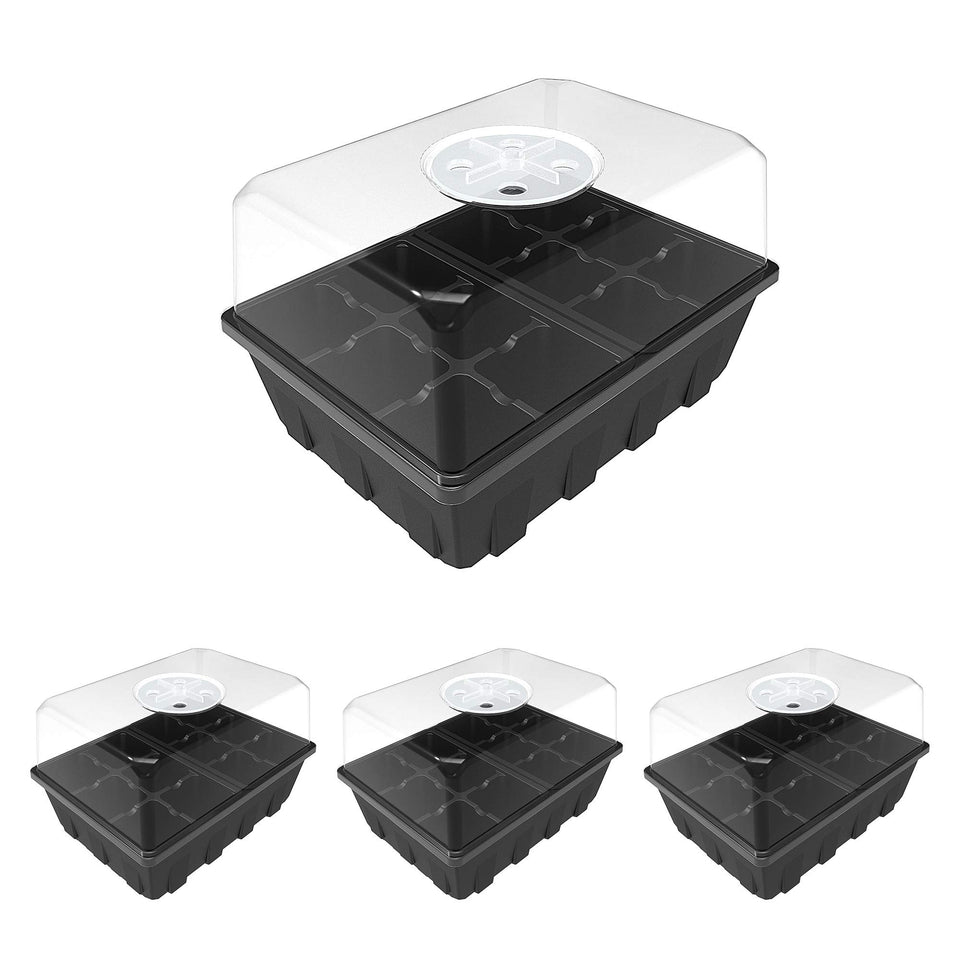 Gardzen seed-start tray 36-cell compact germination for veggies.