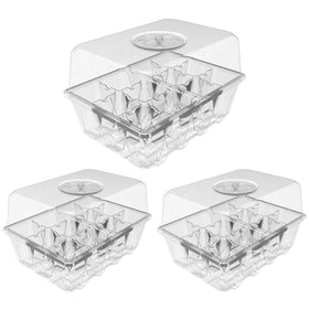 Gardzen 36-cell seed starter tray with clear base for quick progress checks
