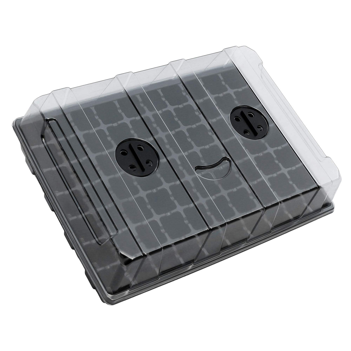 Gardzen seed starter tray 70-cell promotes uniform germination and easy transplanting