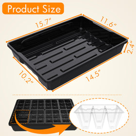 Gardzen reusable PET seed trays reduce waste and support sustainable gardening.