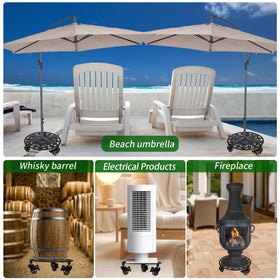 GARGENTOL versatile design fits indoors or outdoors for various planters.