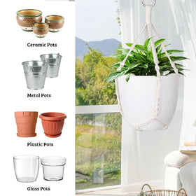 garini bohemian macrame decor for windows and walls, saving space.