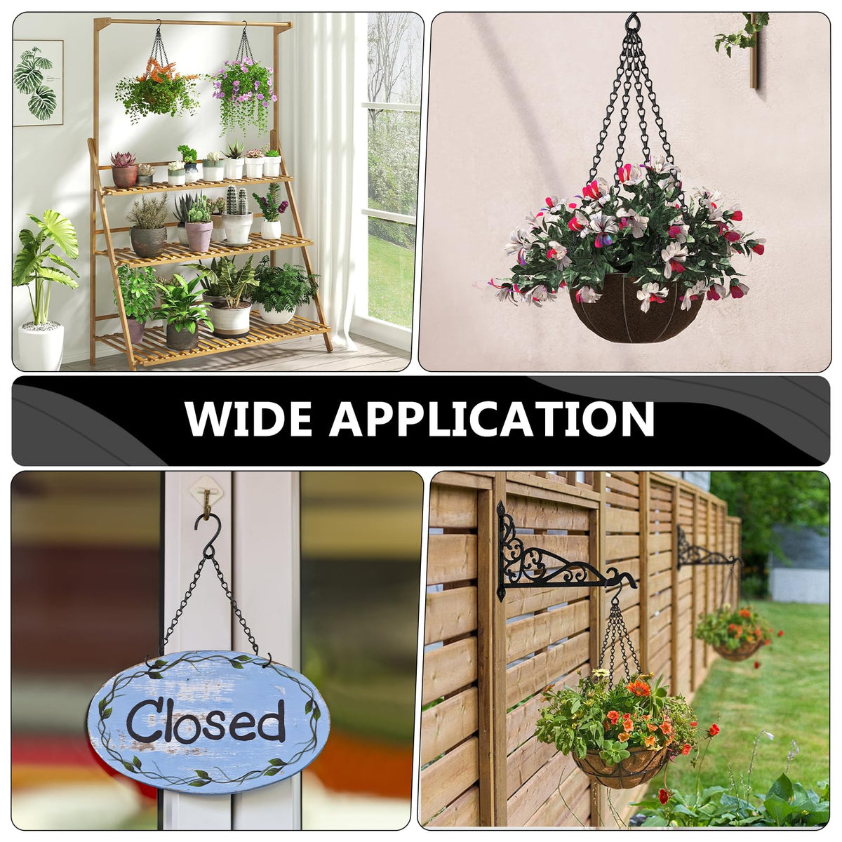 Garini easy-install hanging chain makes setup a breeze for beginners.