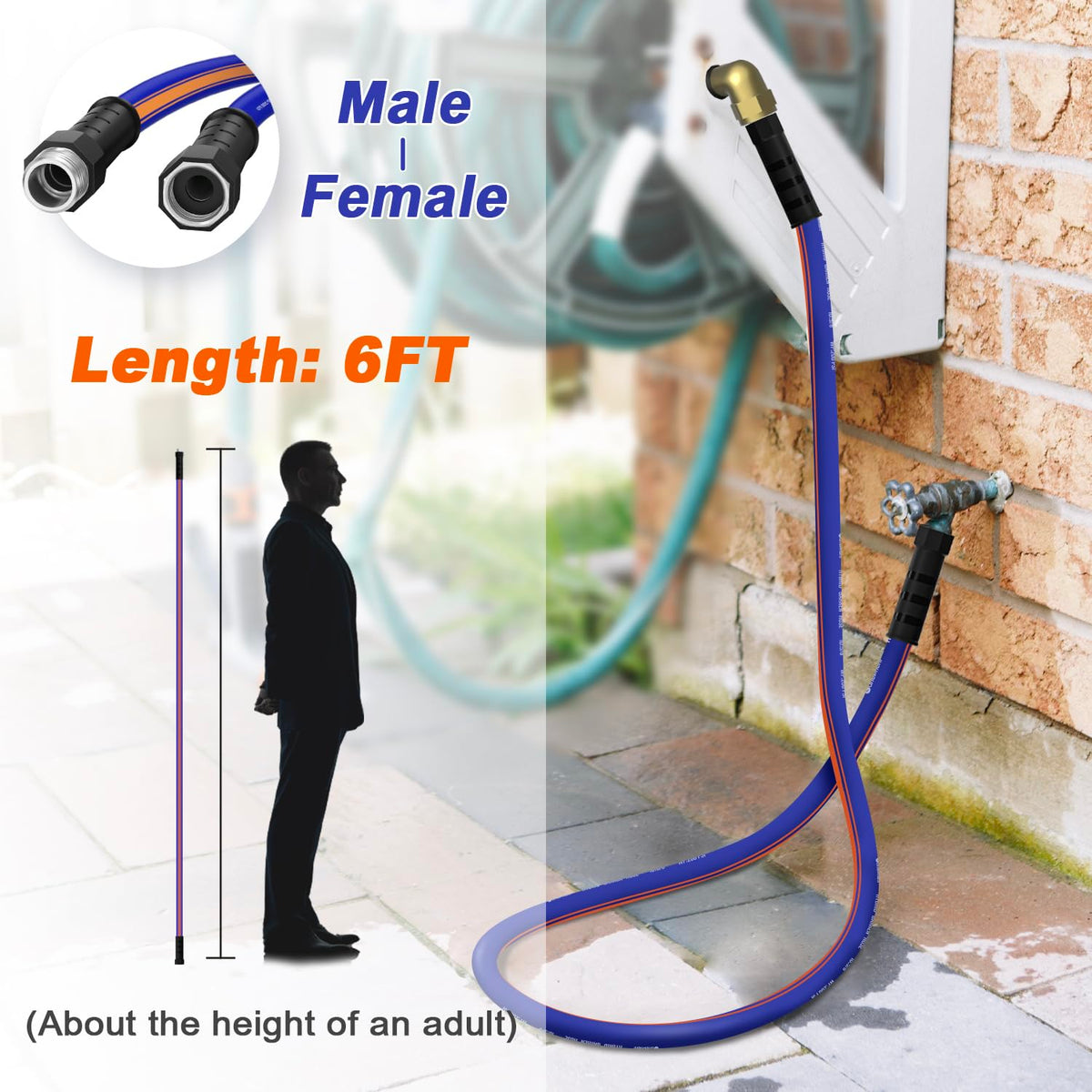 Garlephant alloy fittings prevent leaks and handle high pressure.