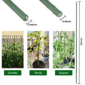 Pack of 25 Garmeinea stakes ready for versatile garden setups and plant training.