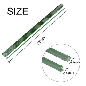 Garmeinea garden stakes in outdoor setup for windowsill, balcony, and yard.