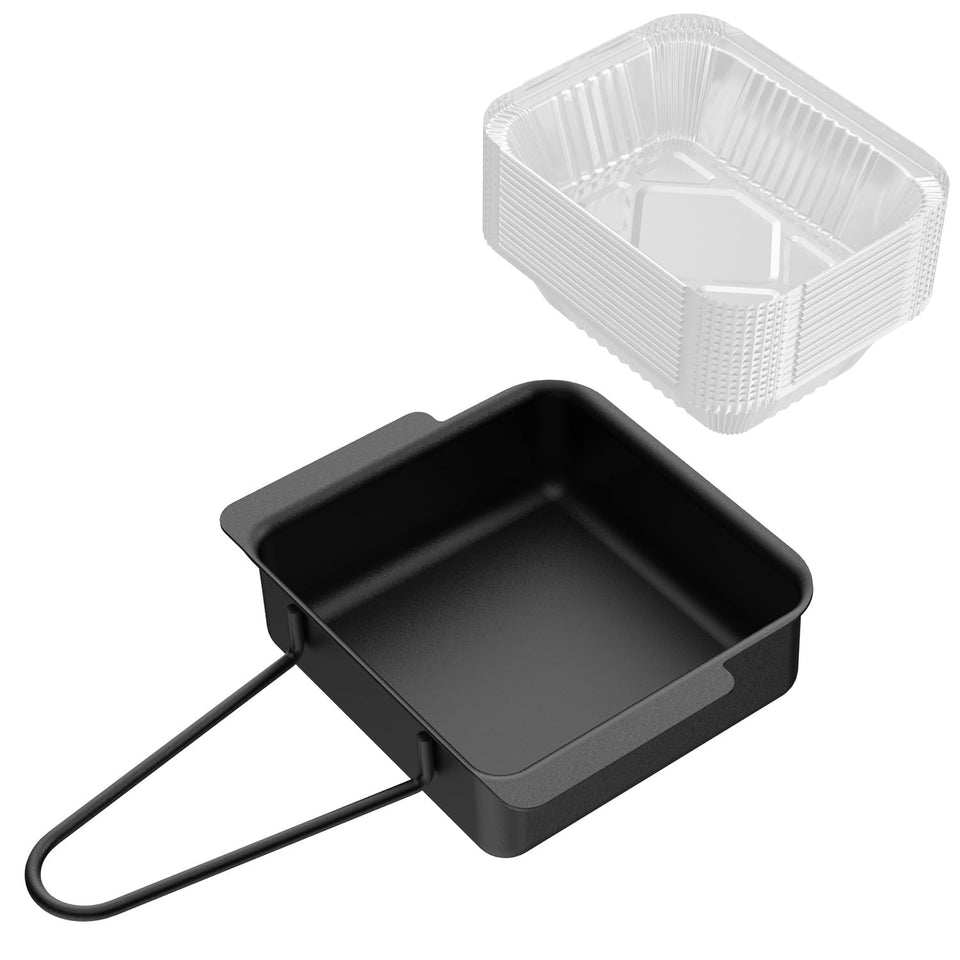 GARNETIN Nexgrill drip pan attachment for mess-free grilling and easy cleanup.
