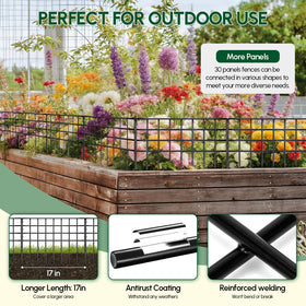 Garovee bottom barrier inserted into soil to shield beds