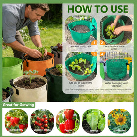 Garrdeen 5-gallon bags for backyards, raised beds, greenhouses