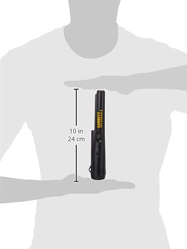 Garrett Pro-Pointer II waterproof tip withstands rain and shallow water for reliable searches.