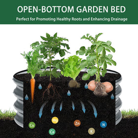 Gartist open-bottom design emphasizes deeper roots and improved drainage.