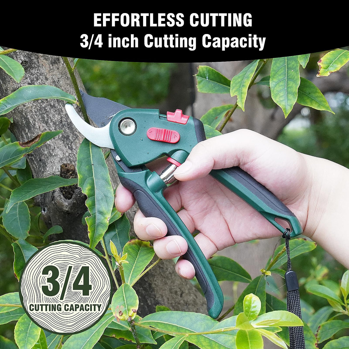 GARTOL blades with non-stick coating ensure smooth cuts.