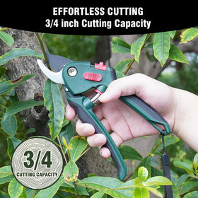 GARTOL blades with non-stick coating ensure smooth cuts.