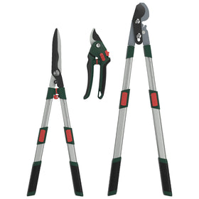 GARTOL bypass loppers extended range for reaching distant branches.