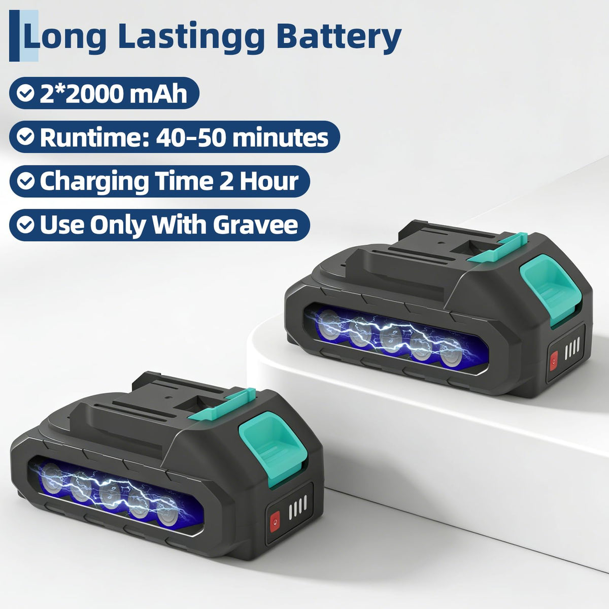 Garvee 1000 RPM motor provides fast, clean cuts.