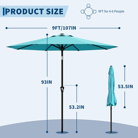 Garvee vented canopy enables better airflow and reduces wind pressure.