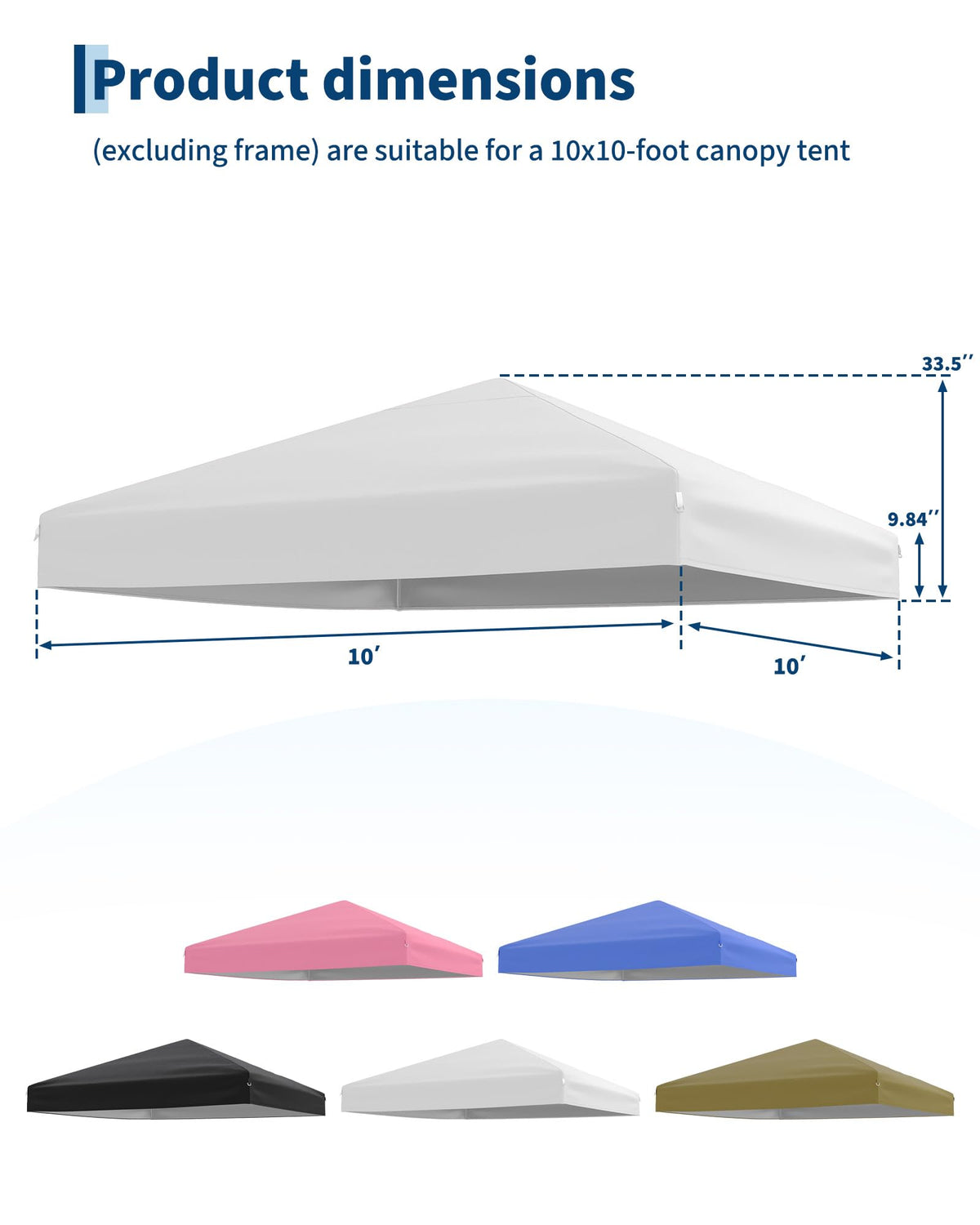 Garvee canopy top vented roof design promoting airflow and comfort.