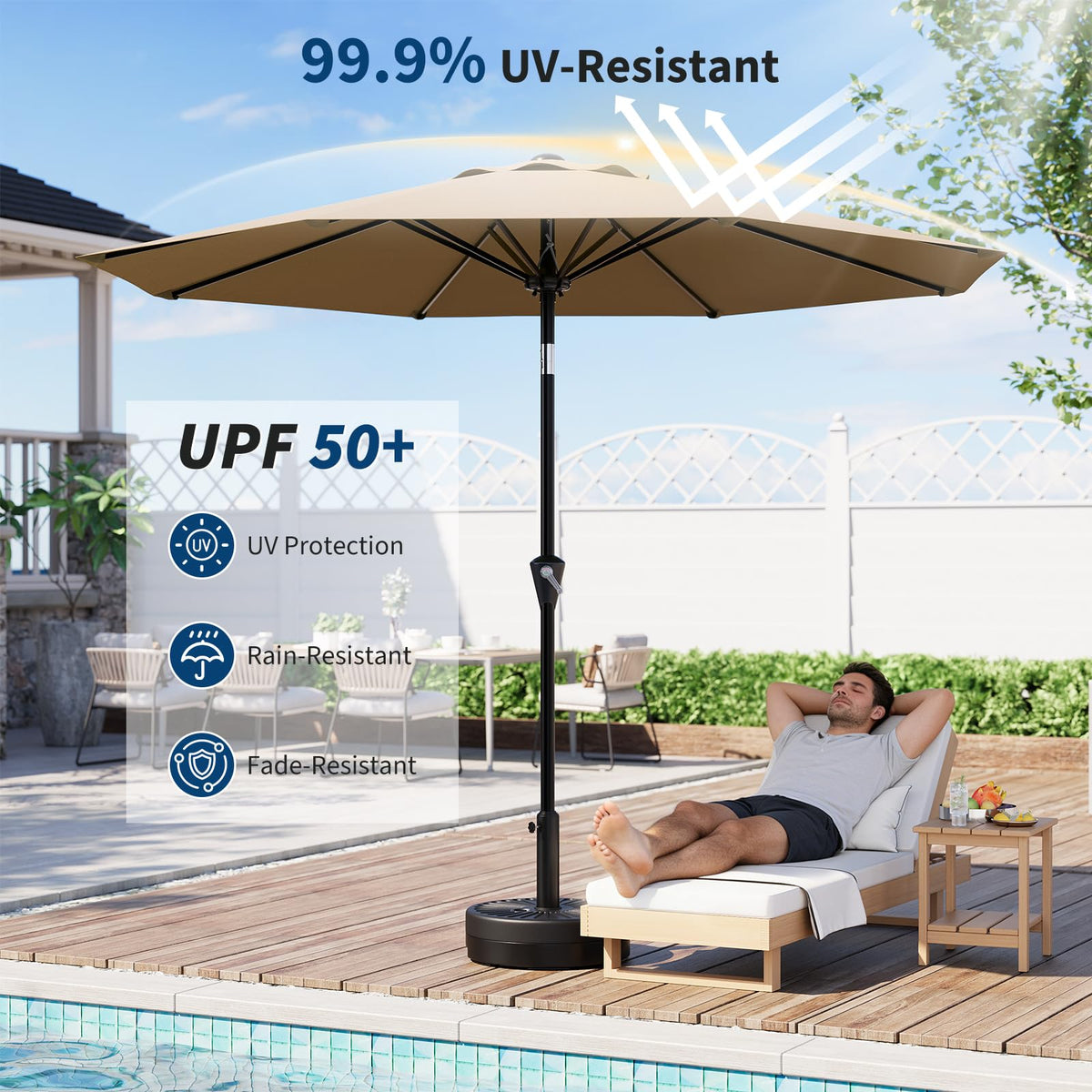 Garvee iron frame highlights durable, rust-resistant construction for long-lasting use